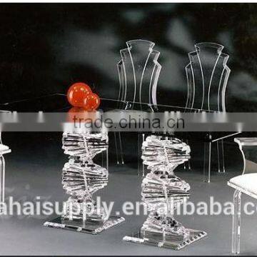 dining room furniture acrylic table and chair