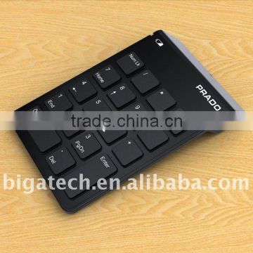 Latest 2.4G Mini Wireless usb metal numeric keypad