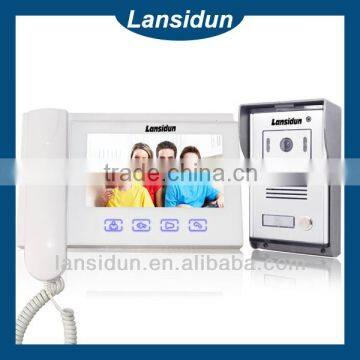 7 inch video doorphone intercom kit