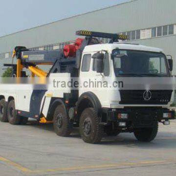 North Benz 8*4 platform road wrecker truck