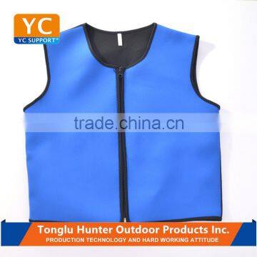 Neoprene men's exercise Vest boating vest water sports vest