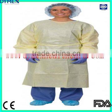 Disposable AAMI PB70 Isolation Gown