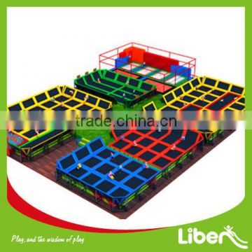 ASTM certificate professional indoor trampoline equipment for commercial trampoline park