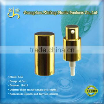 18/415 aluminum treatment pump for bottle