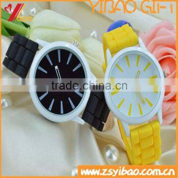 Popular Promotional Jelly Silicone Watch/Wrist Silicone Watch For Girls