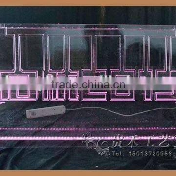GH-I009 Clear Acrylic Led Sign Display Led Outdoor Display Transparent Led Display photo-2