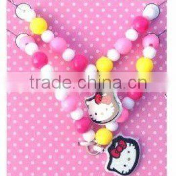 2 PCS FASHION NECKLACK HELLO KITTY