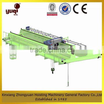 Double girder electric hoist overhead crane