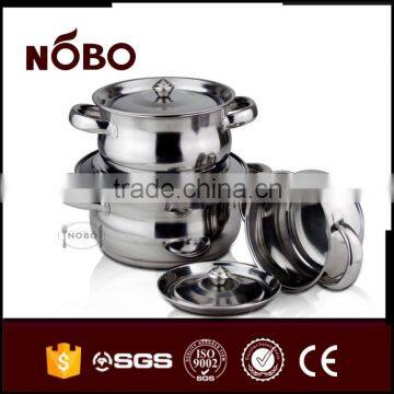 China Manufacturer Stainless Steel Pot Set 3 Pieces photo-5