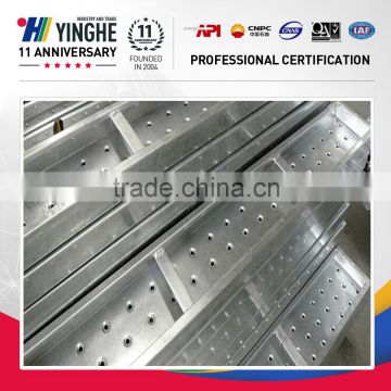 For sale high quality AS1577 zinc 100g Galvanized scaffold metal steel plank steel board