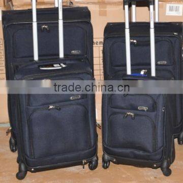 4pcs spinner wheeled trolley luggage set in stock stocklot overstock closeout