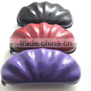 Zipper hard shell glasses case for sunglasses