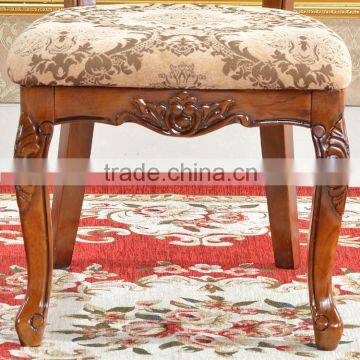 Antique Eco-friendly Solid Wood Chair Dining Table Chairs photo-5
