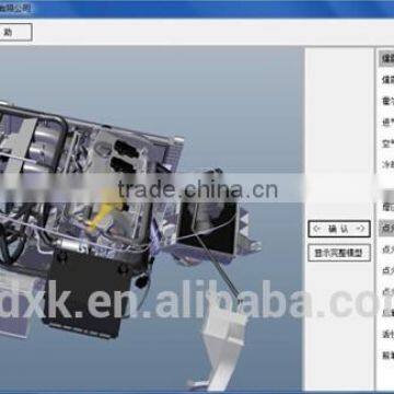 Network Type Automobile Theoretical & Practice Integration Teaching Solution, Automobile Training System