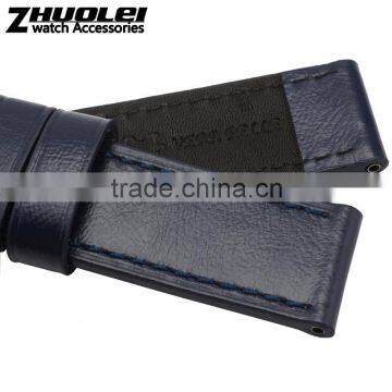 Newest Design Italian Soft Calf Leather Watch Bracelet 22mm 24mm Wholesale 3PCS