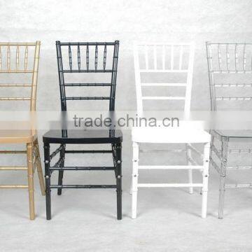 Event cheap Crystal Clear Resin Chiavari Chair tiffany chair