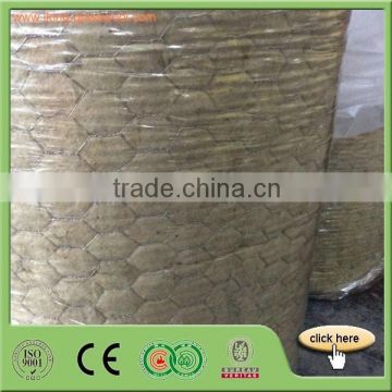 Wire Mesh Rock Mineral Wool Insulation Blanket Building Materials