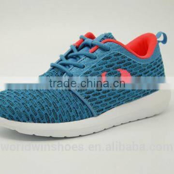 Knit sport casual shoe