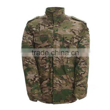 CP Twill Multicam Camo Cheap Waterproof Windproof Mlitary Jacket M65 parka