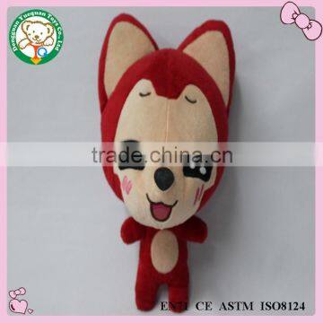 2015 Hot sale product Red Fox pillow stuffed toys
