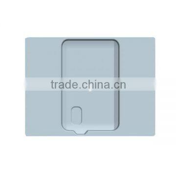 Custom molded pulp tray for packing cellphone, cellphone packing tray