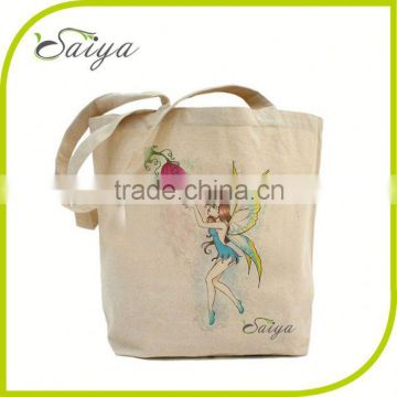 eco friendly 100% organic cotton canvas tote bag