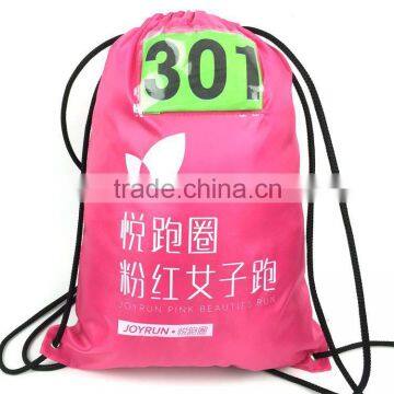 Premium polyester nylon gym sport drawstring bag                        
                                                Quality Choice