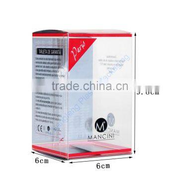 Offset Printing Custom Logo Clear Plastic Watch Box photo-2