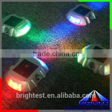 6leds Die Casting Aluminum Solar Road Studs, Ip68 Waterproof Solar Driveway Road Marker With Constant or Flashing photo-5