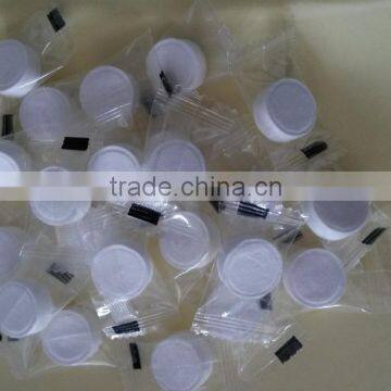 Wholesale One-time Use White Spunlace Nonwoven Small Squares Magic Towel Compressed photo-2