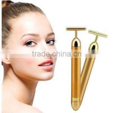 Beauty Bar 24K Golden Pulse Skin Care Facial Roller