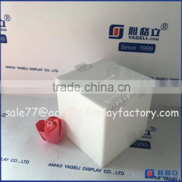 Colored Acrylic Donation Box With Key Lock, Counter Acrylic Feedback Box photo-3