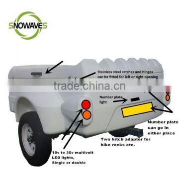 Trailer, Covered, Camping, Insulated, Travel,ABS TRAILER photo-6