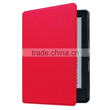 Flip leather book style case for new kindle 2016