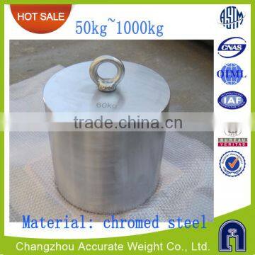 140kg M1 chromed steel calibration weights, Oiml weihgt for balance, standard weight for lab scale