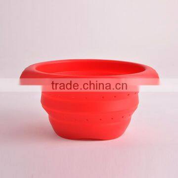 Collapsible Silicone Colander