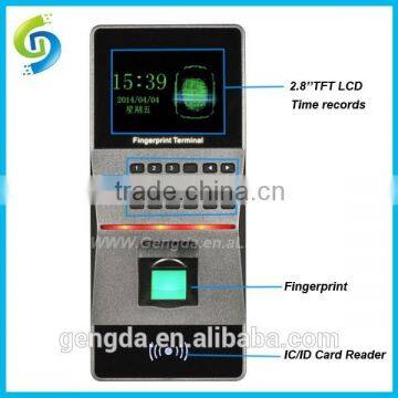 Competitive Price high quality fingerprint time attendance machine