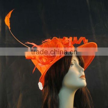 Hot Sale Fashion Sinamay Church Hats