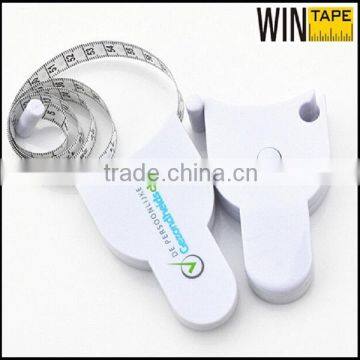 Metric OEM/ODM Wholesale Glass Fiber Ruler Print Waist Health Body Retractable Precise Measuring Tape