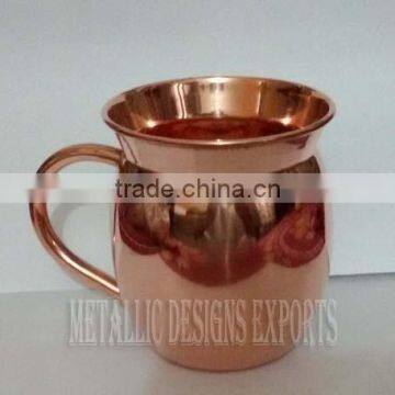 100% Copper Moscow Mule Drinking Mug