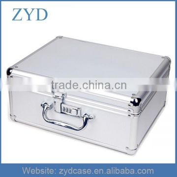 Popular Aluminum Lightweight Business Briefcase With Lock Document Case ZYD-LX92203