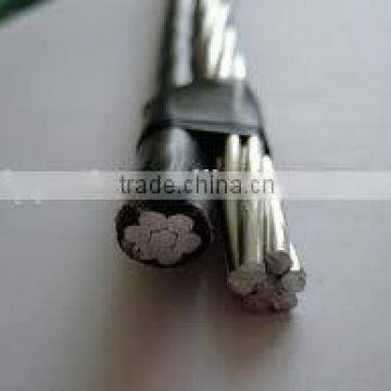 10kv rated voltage thin XLPE insulated aluminum alloy conductor aerial cables overhead