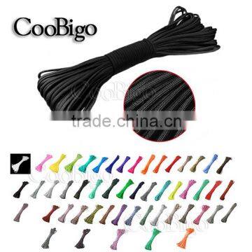 Paracord 550 Parachute Rope 7 Core Strand 100FT For Climbing Camping Buckles Bracelet 54 Colors For Pick #S0021-A/B1-50