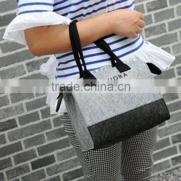 Environmentally Friendly Felt Tote Handbag /Shopping Hand Bag women handbag tote bag