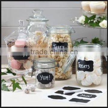 customized bottle chalkboard sticker