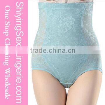 Sexy Wholesale Baby Blue Hip Enhancer Tummy Control Panty Buttocks Lifting Underwear