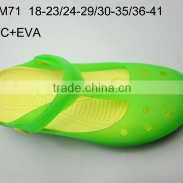 fashion PVC/EVA beach slippers for childrens