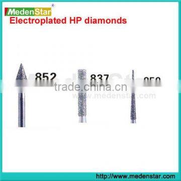 2014 Dental supply Electroplated HP diamonds many models