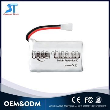 3.7V 250mAh mini RC lipo battery for quadcopter Hubsan X4 H107/H107D