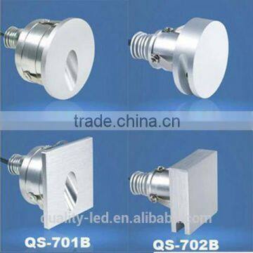 1W 350mA 75lm-95lm 45 degree wall light for stair lighting